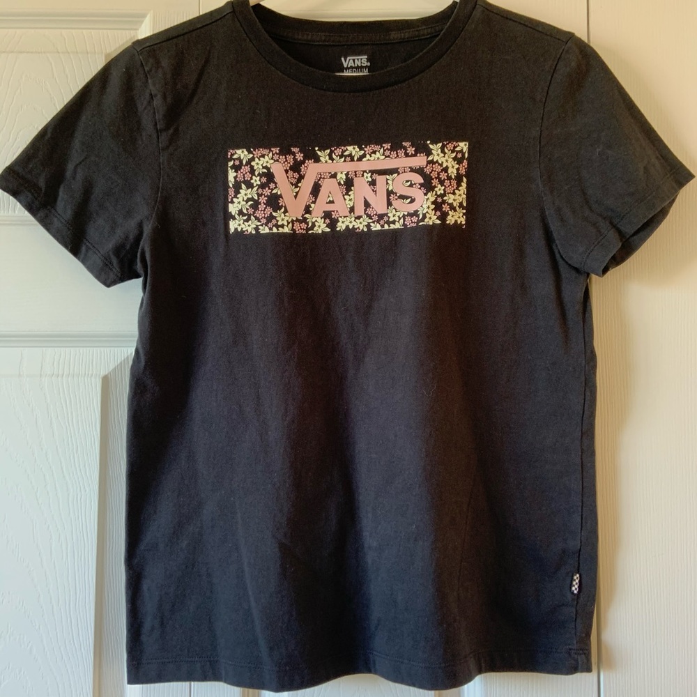 Vans Floral logo shirt